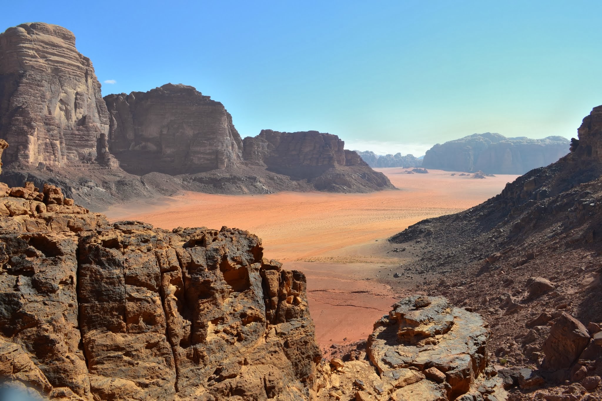 un djebel prs de La Jordanie