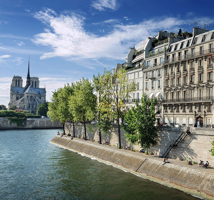 L'ile Saint Louis  Paris