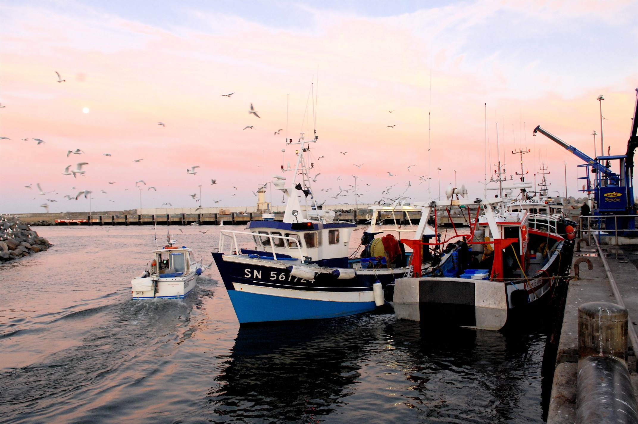 le port de La Turballe